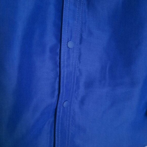 Field‎ & Stream Shirt Mens Medium Blue Technical Performance Snap Up Hiking - Picture 3 of 11